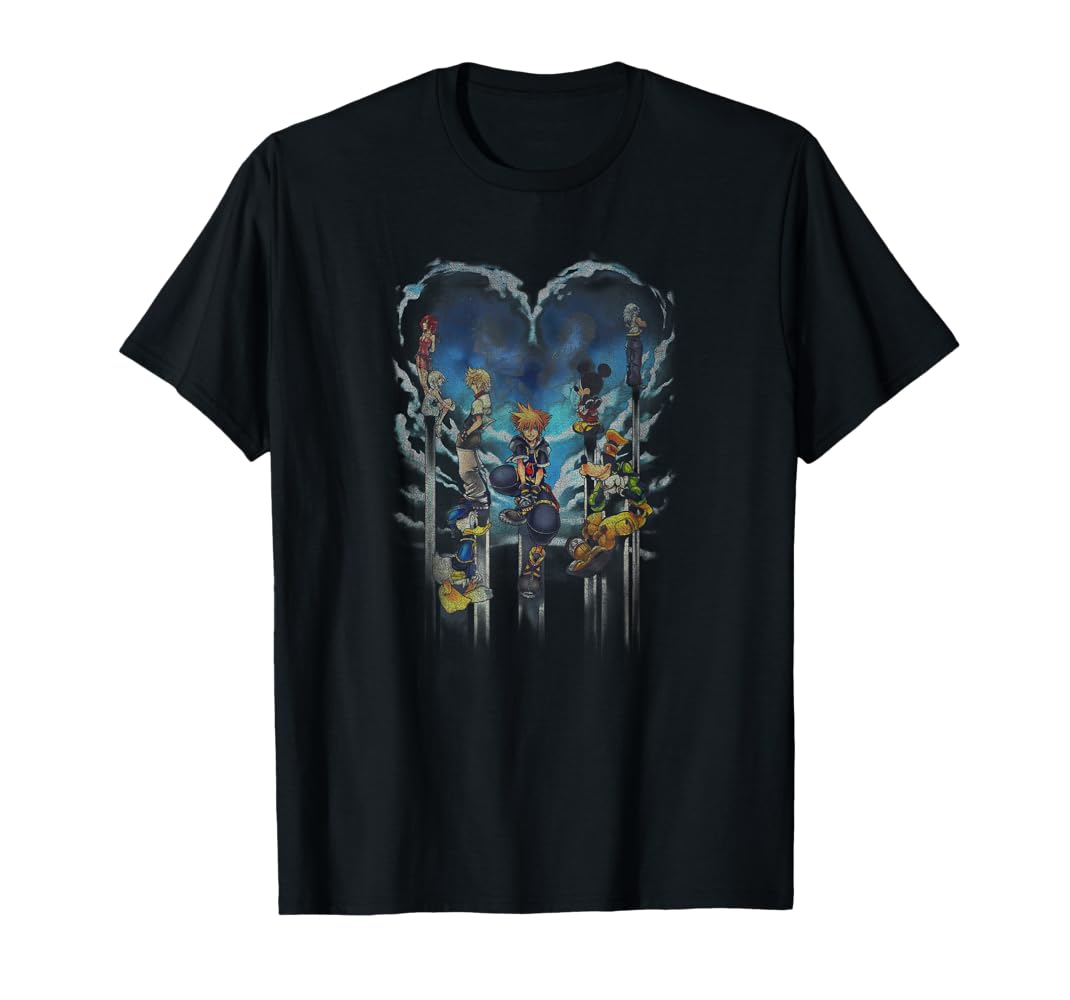 ディズニー キングダムハーツ タイダイ 加工 Tシャツ Lサイズ Disney】キングダム ハーツ/ソラ/Tシャツ | PONEYCOMB TOKYO